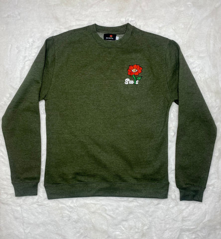 Swis Crewneck (Heather Green)