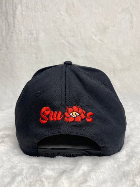 Swis "Flower That Survived The Flame" West Coast Snapback (Black)