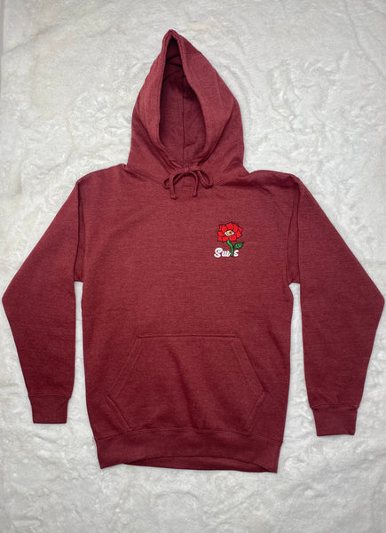 Artist union pink online rose hoodie