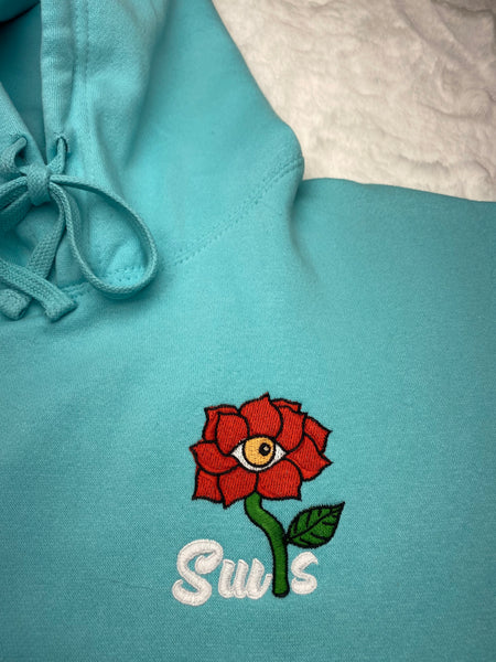 Swis Hoodie ( Aqua)