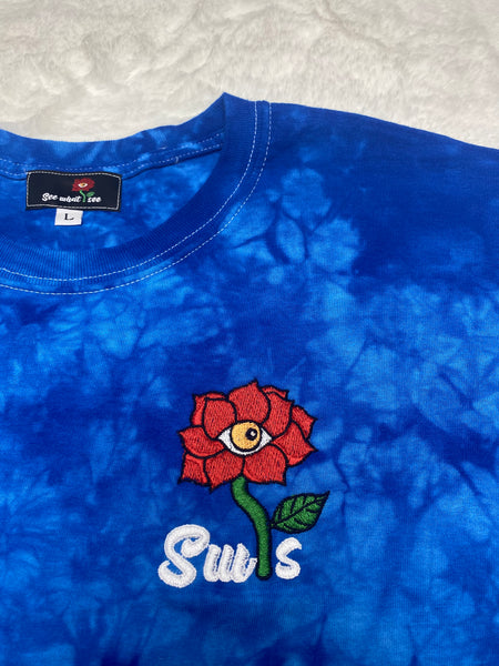 Swis Blue Tie Dye T-Shirt