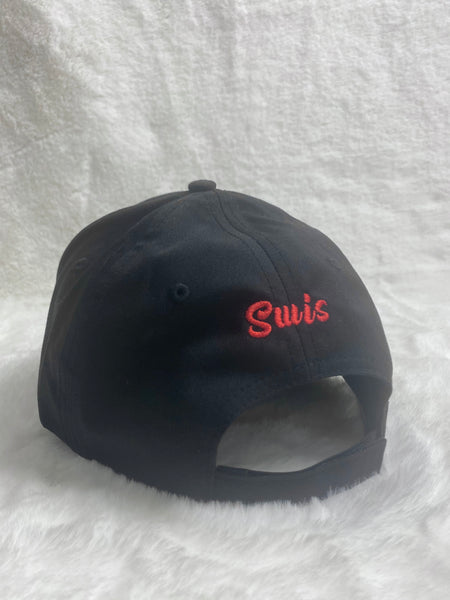 Swis Red Tim Hat (Black)